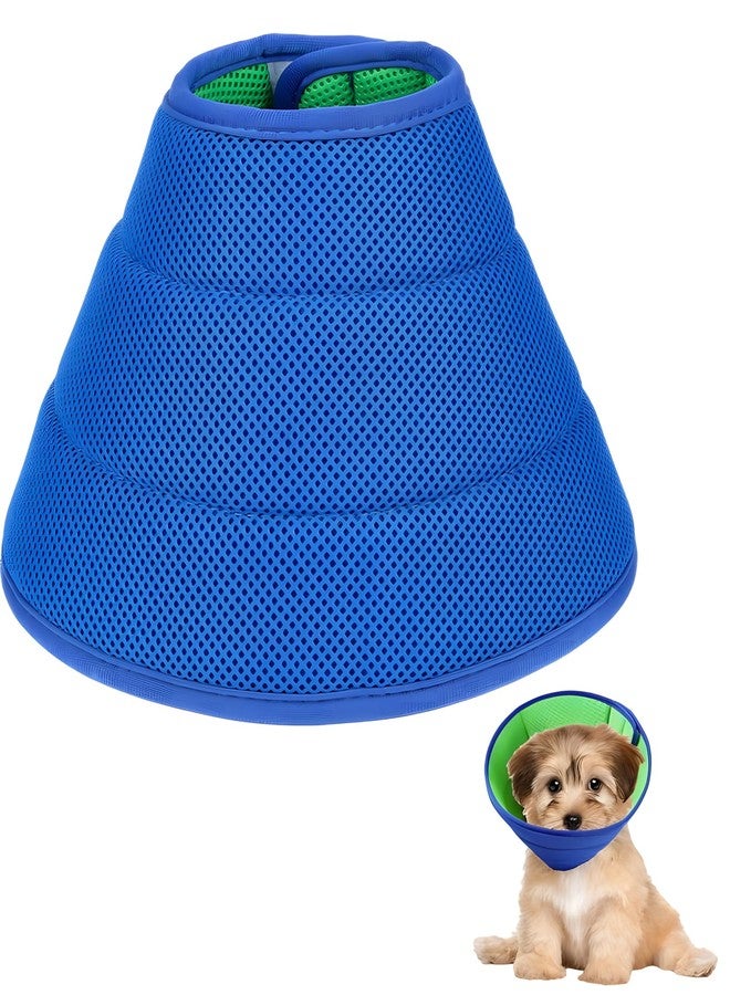 RupeeRise Dog Cone Collar, Adjustable Dog Cone for Medium Dogs to Prevent Licking and Biting, Comfortable Protective Collar for Pets Simple to Put On and Take Off - Image 1